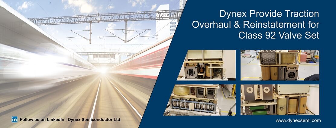 Dynex were thrilled to be a part of the Brush Traction refurbishment project of class 92 locomotives.