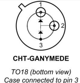 CHT-5598C Dual Diode 80V/300mA - Series connection CHT-5598C Dual Diode 80V/300mA - Series connection